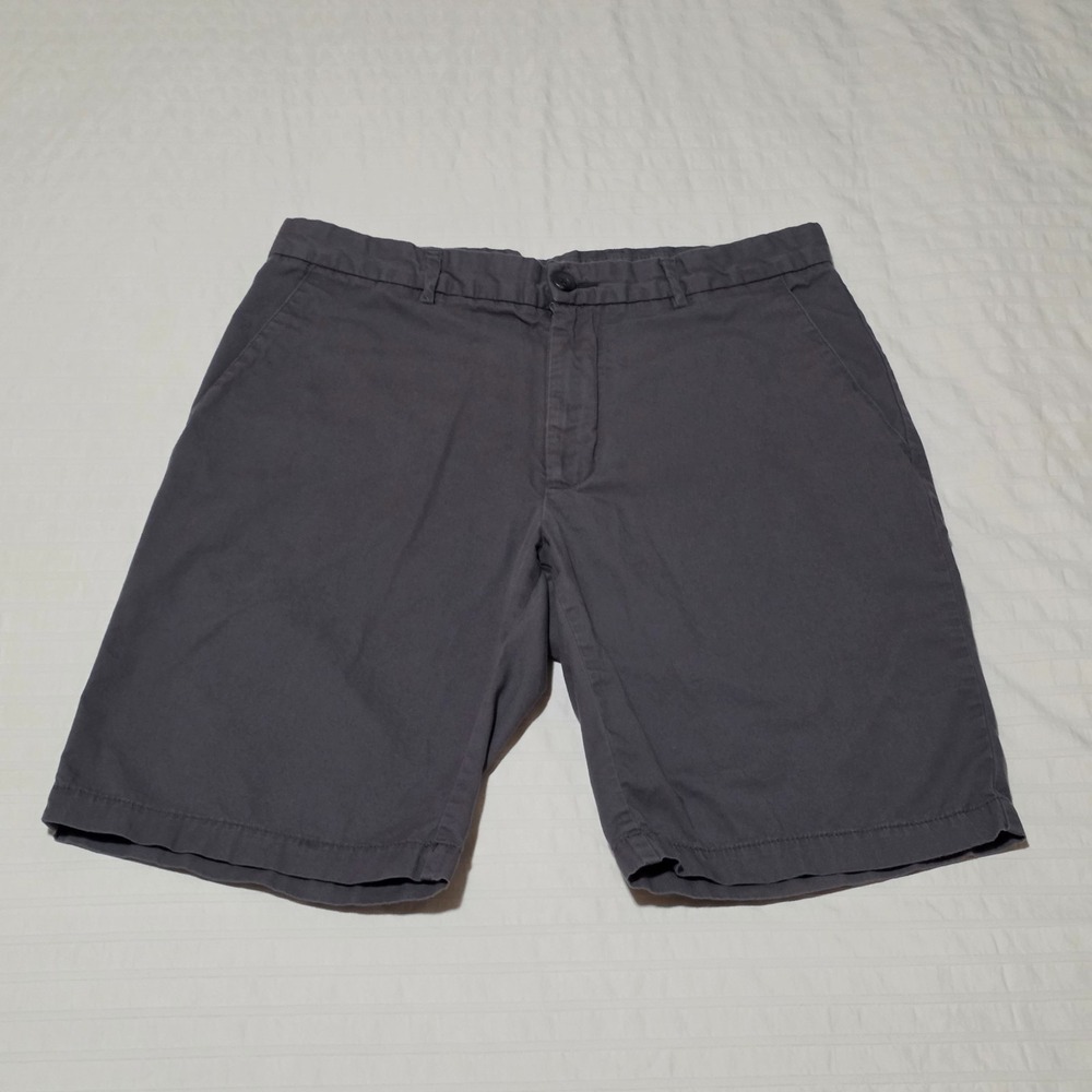 AXIST Men's Taupe Chino Shorts, 32,‎ Dark Grey.